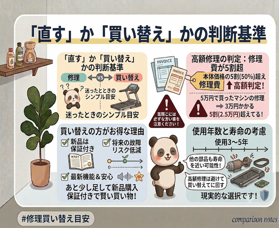 買い替えか?修理か?